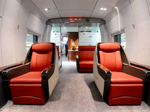 high-speed train VIP seats