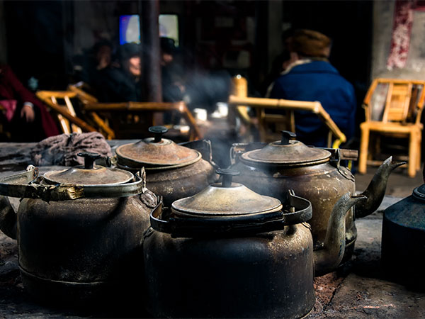 Drink a Cup of Tea in Chengdu