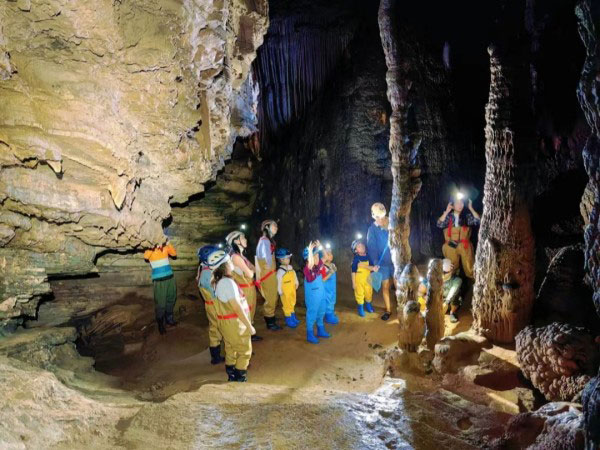 Cave Exploring in Yangshuo