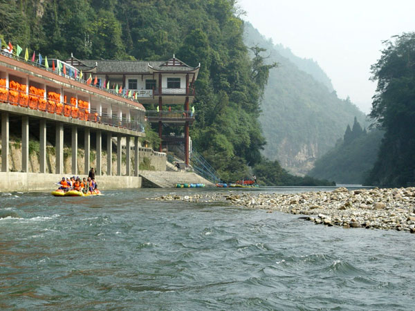 Mengdonghe River Rafting