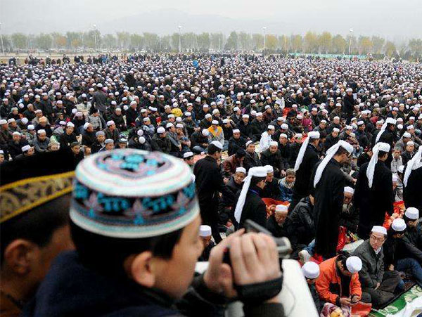 Muslim Population in Gansu