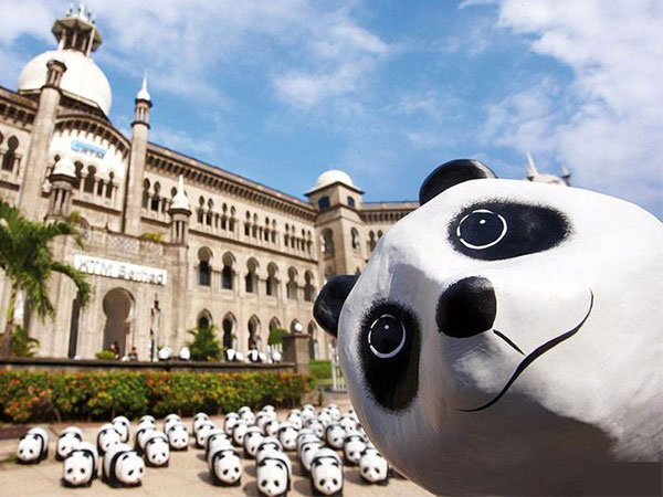 panda diplomacy exhibition
