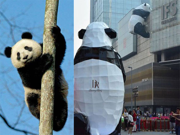 panda sculpture