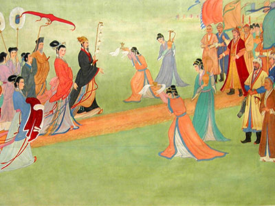 Peace-making Marriage in Ancient Silk Road