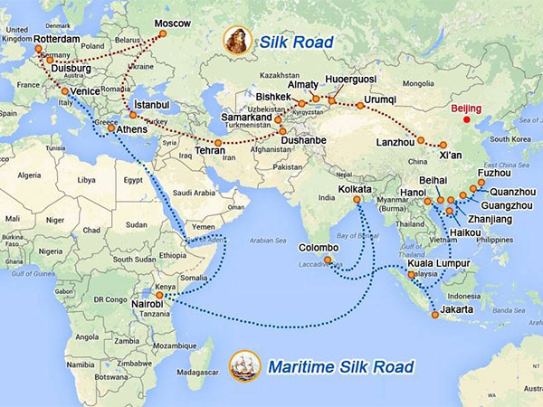 The Silk Road Routes
