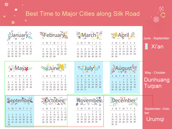 When is the Best Time to Silk Road?